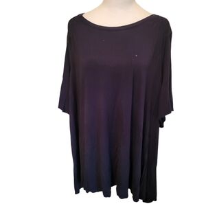 Lane Bryant Plus Tee Blue sz 26/28